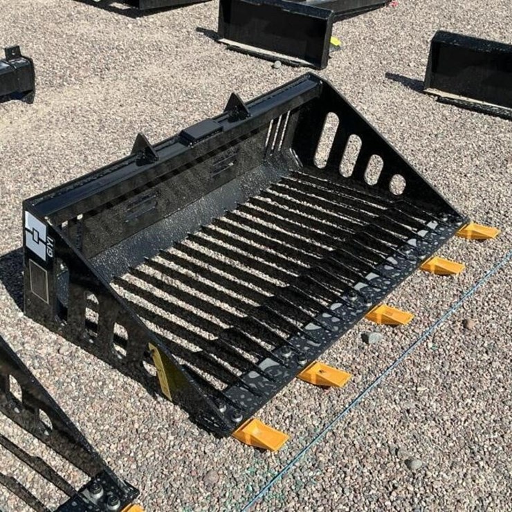 2026 GIYI 44IN ROCK BUCKET FOR STAND UP SKID STEER