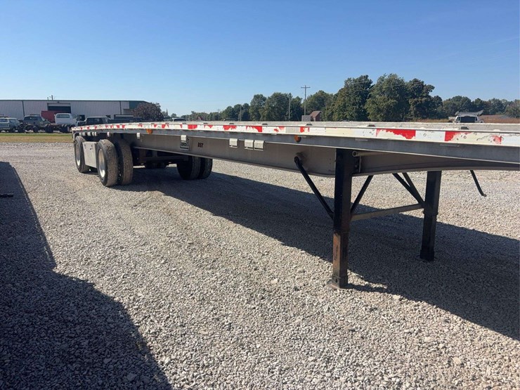 2006-east-48t-flat-deck-semi-trailer,-spread-axle-(120"),-all-axles:-21,200lbs,-11r24.5-tires,-steel-coil-supports,-vin#-1e1h5y2857rj40074-image-7