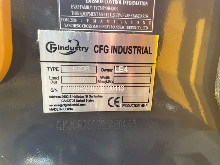 #3226-•-2026-cfg-qk20r-mini-excavator-image-24