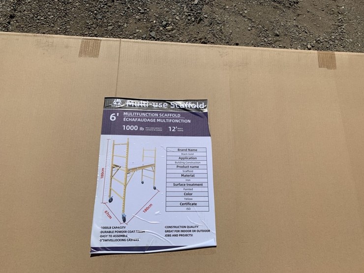 unused-6ft-black-gold-multi-function-scaffold.-image-5