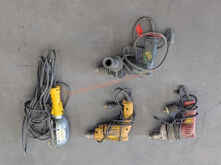 assorted-dewalt-&-milwaukee-drills-image-1