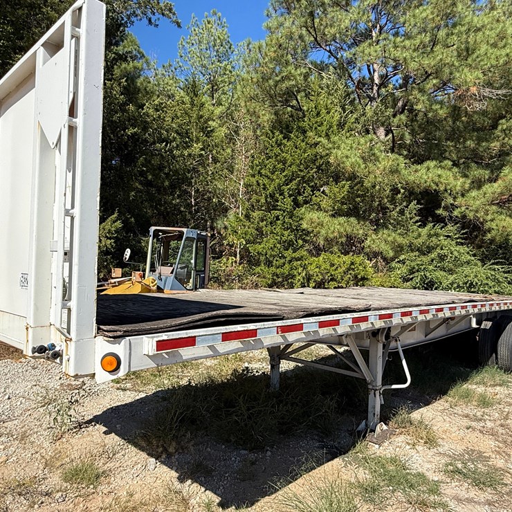 2005 FONTAINE 37 FT X 102 IN T/A FLATBED PIGGYBACK TRAILER