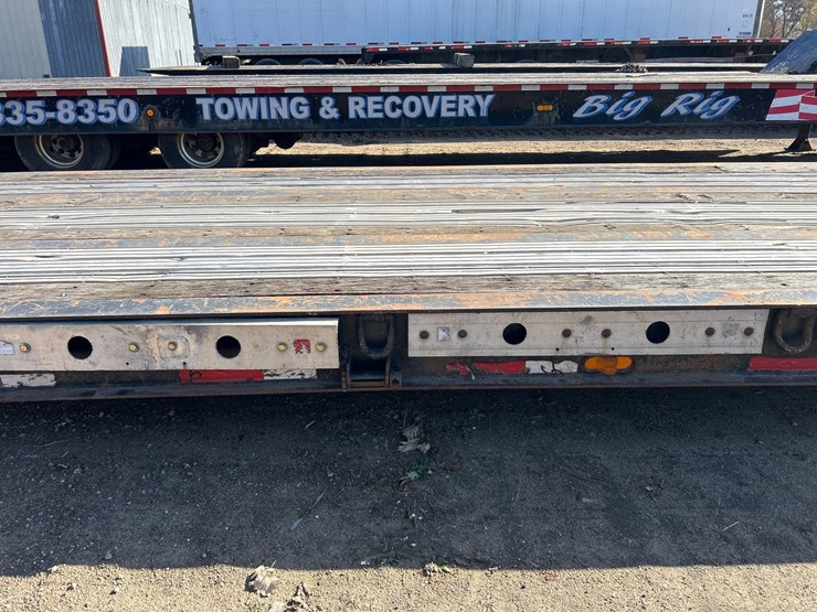 #6917-•-2005-xl-60-mfg-tandem-axle-detachable-gooseneck-lowboy-semi-trailer-(has-wi-title)-image-22