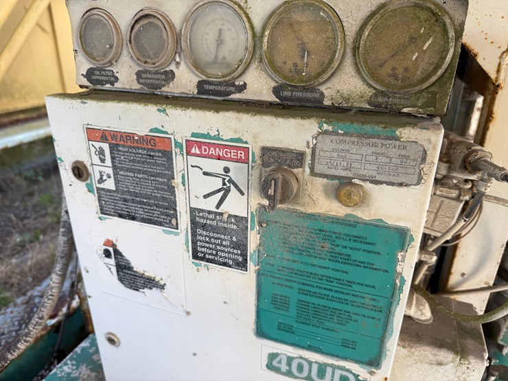 25’l-x-8’w-x-10’h-(3)-air-compressors-w/-air-volume-tanks,-skidded-image-8