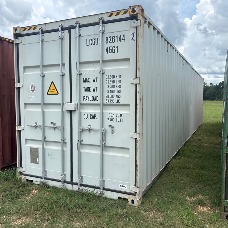 #42715 • 40 FT SHIPPING CONTAINER