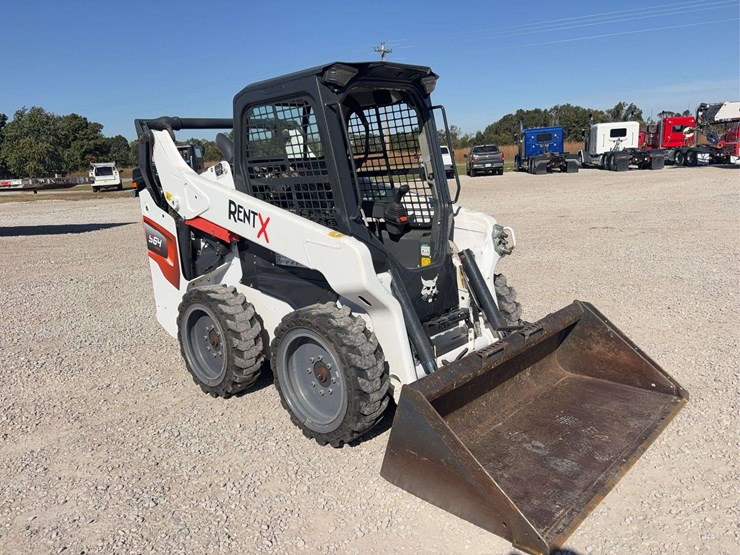 2020-bobcat-s64-wheeled-skid-steer,-991-hours,-quick-attach-hookup,-smooth-68”-bucket,-solid-tires,-s/n--b4sc11748-image-4