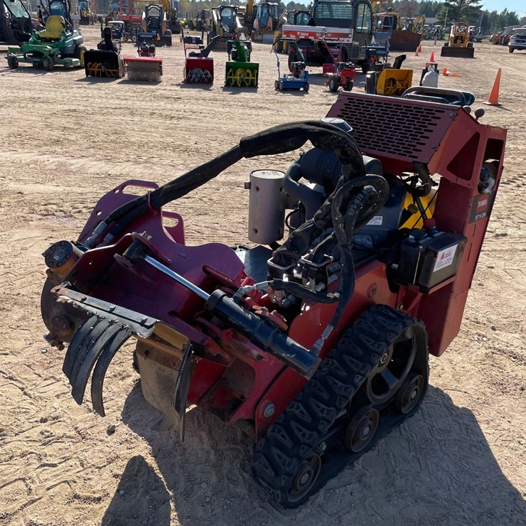 #1020 • Toro STX 26 Walk-Behind Stump Grinder