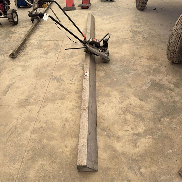2023 MBW Concrete Screed 12’, Model EWS500, s/n- 6022089, Runs on Milwaukee battery (battery not included), Runs intermittently