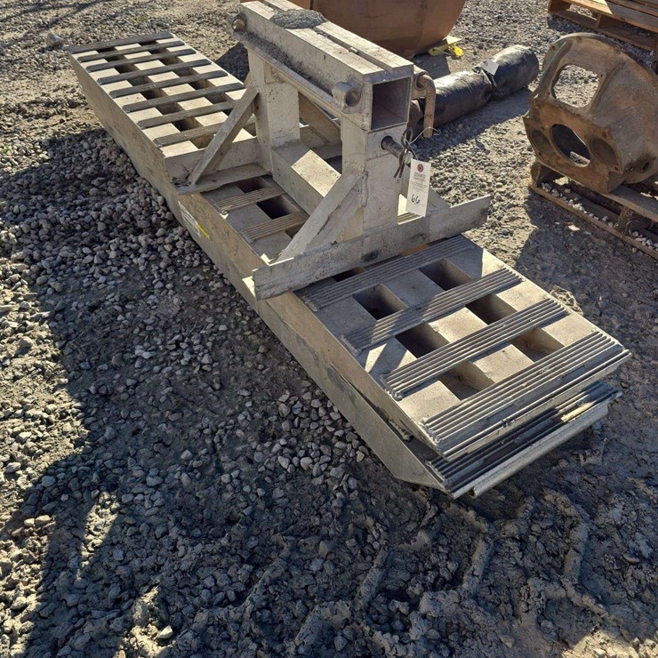 Pair of heavy duty trailer ramps 23,500lb capacity per axle