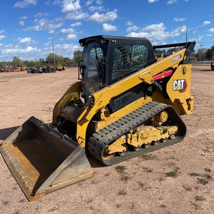 #1072 • CAT 289D3 Tracked Skid Steer