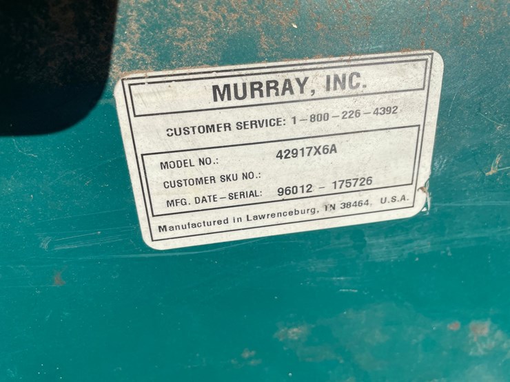 #1012-•-murray-ultra-42"-riding-lawn-mower-image-18
