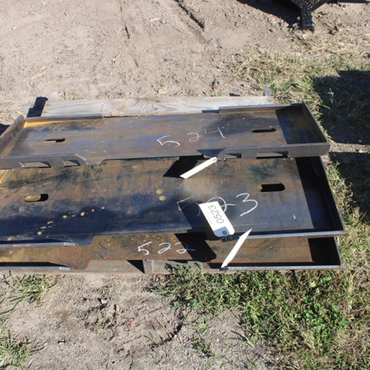 #523 • skid steer plate