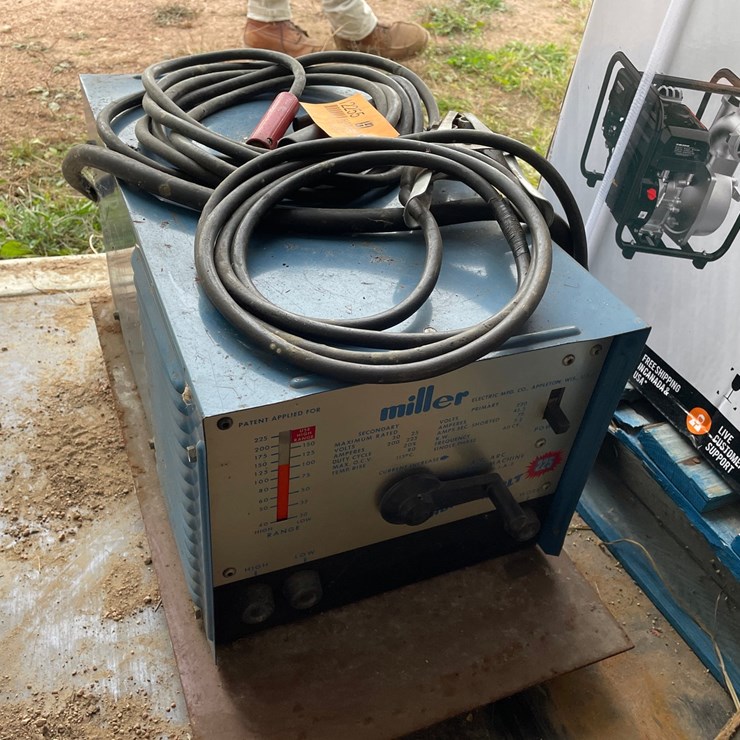 #5200 • Miller 225 Welder on Cart