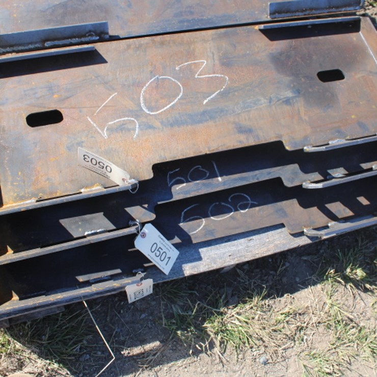 #502 • skid steer plate