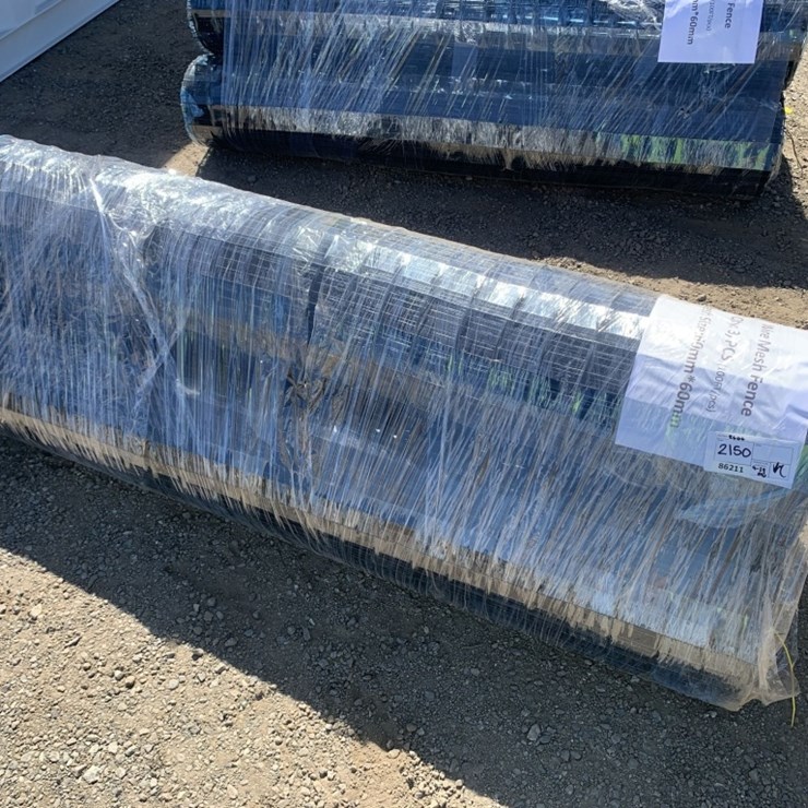 (3) Unused Aboss 5ft Wire Mesh Fencing Rolls.