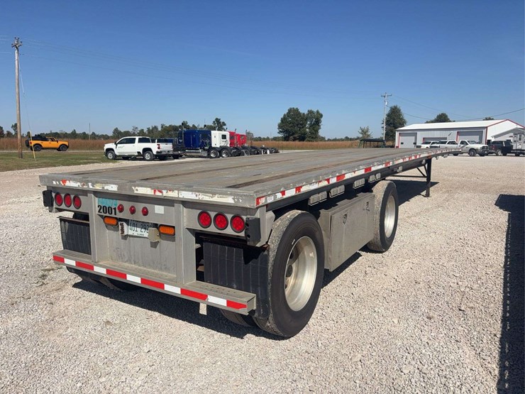 2006-east-48t-flat-deck-semi-trailer,-spread-axle-(120"),-all-axles:-21,200lbs,-11r24.5-tires,-steel-coil-supports,-vin#-1e1h5y2857rj40074-image-13