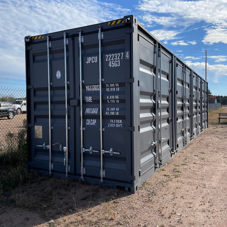 #3776 • 40' High Cube Multi Door Container