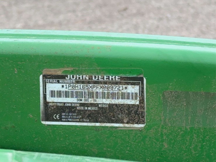 2016-john-deere-3033r-tractor,-front-loader,-with-bucket,-hydrostat,-diesel-engine,-1473.5-hours,540pto,-3pt-,-s/n--lv3033rcgg100590,-loader-s/n--1poh165xpfx009721.-image-17