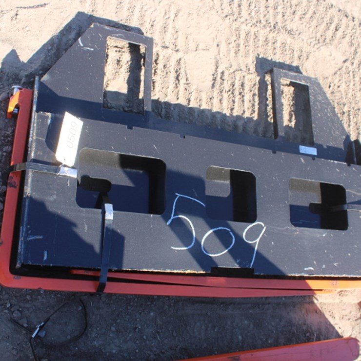 #509 • 45in Skid Steer Fork Frame v2 w/42in forks