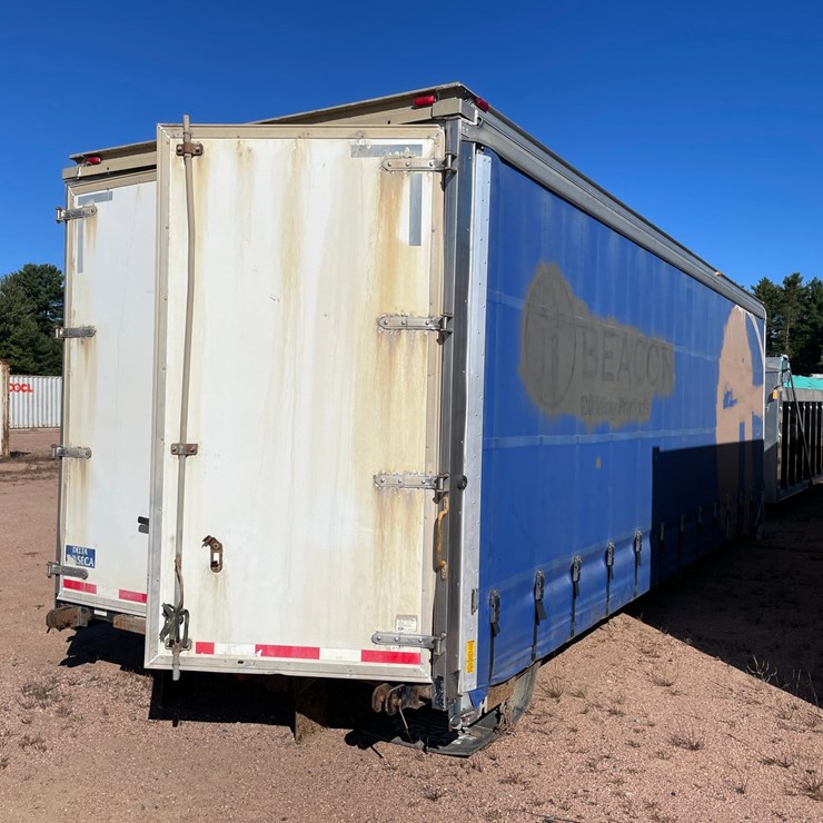 #3740 • 2009 Aspen Equipment 26' Curtain Side Dry Van Body