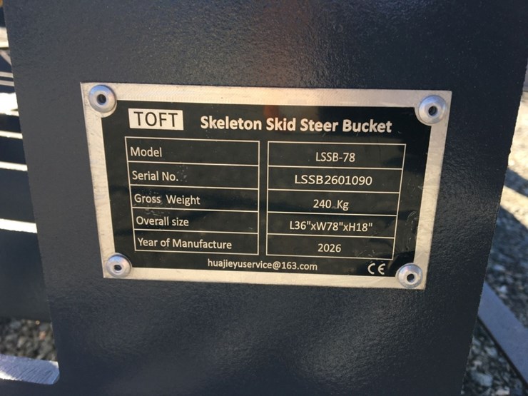 unused-lssb78-78in-light-weight-grid-bucket,-image-4