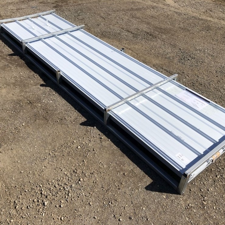 (80) Unused Aboss 12ft x 3ft Metal Roof Panels.