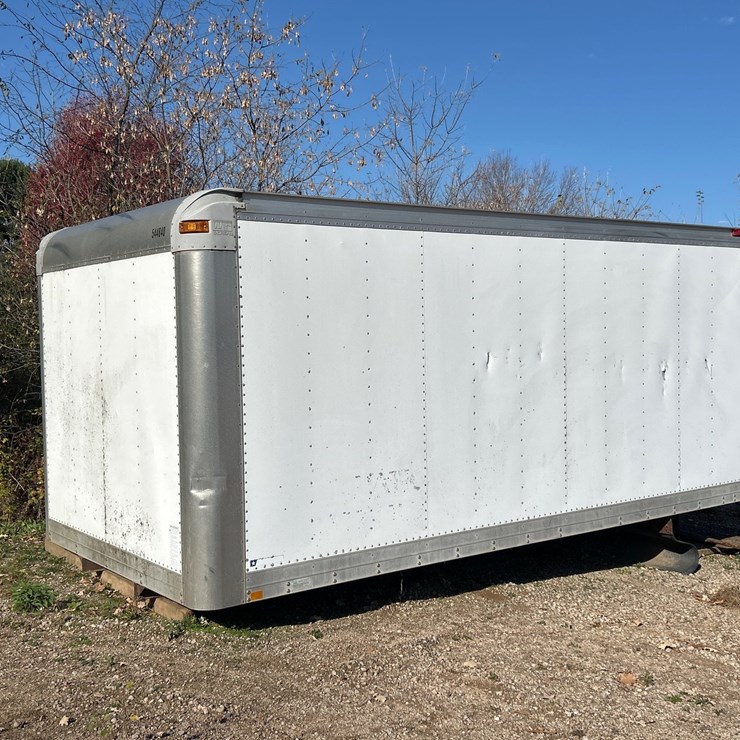 #6941 • Morgan Enclosed Truck Cargo Box Body with Aluminum Load Blocks