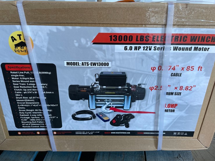 #5205-•-2026-ats-power-13,000-lbs.-electric-winch-image-2