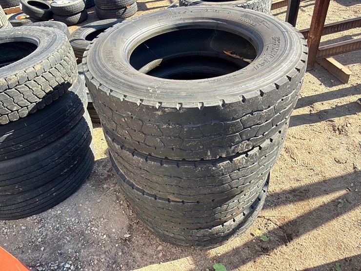 #6962-•-(4)-yokohama-super-steel-my507-commercial-truck-tires-image-2