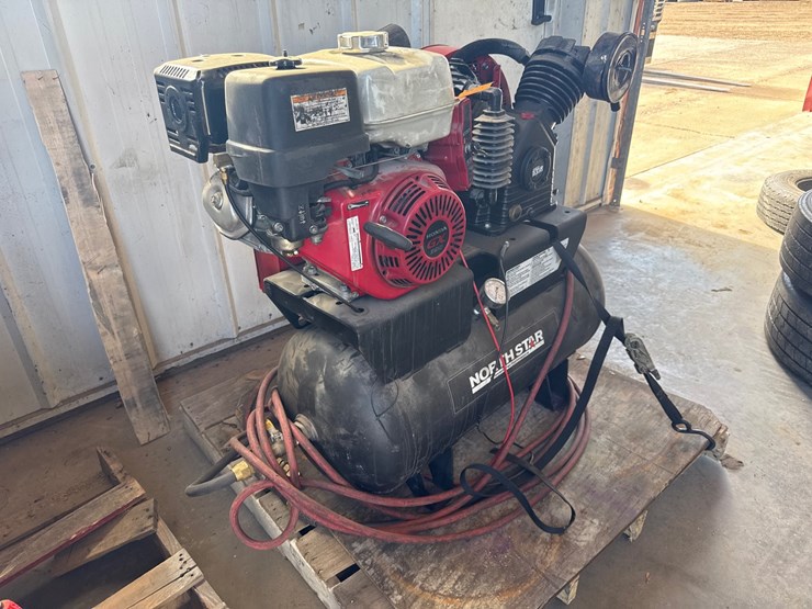 #6987-•-northstar-30-gallon-horizontal-air-compressor-with-honda-gx390-13hp-engine-image-3