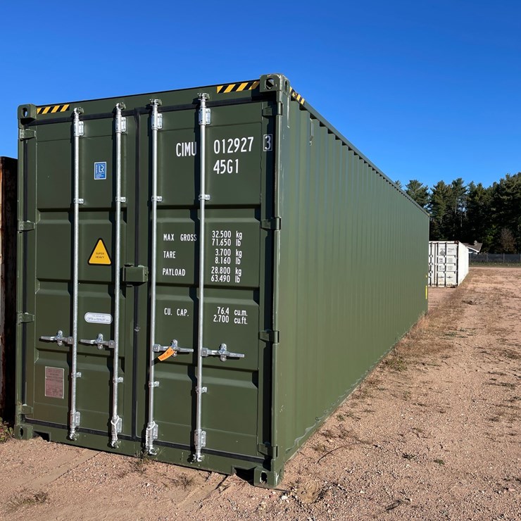 #3741 • 40' High Cube Single Use Container