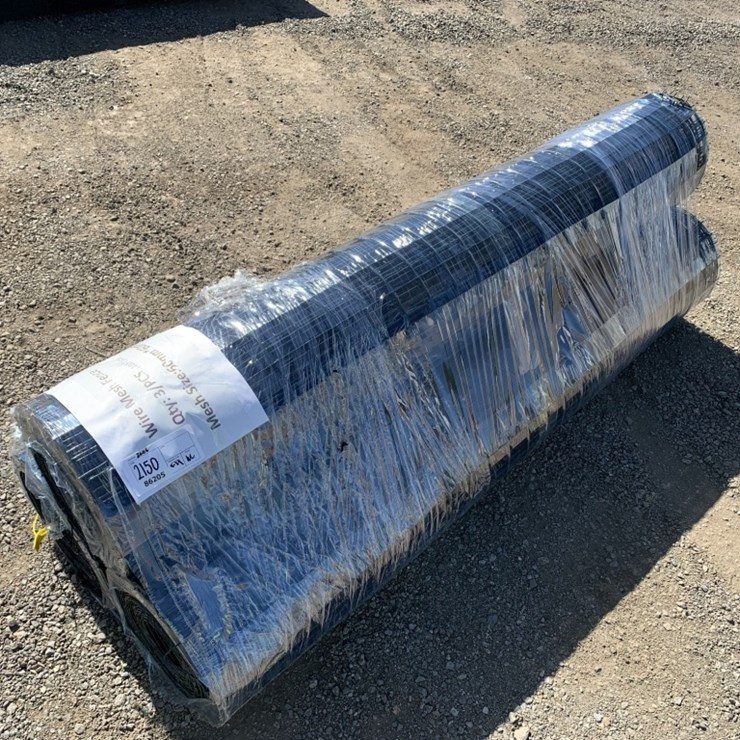 (3) Unused Aboss 5ft Wire Mesh Fencing Rolls.