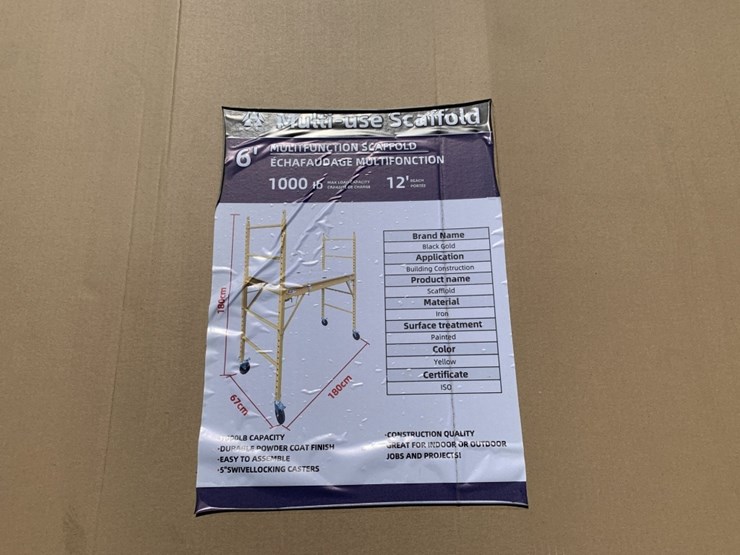 unused-6ft-black-gold-multi-function-scaffold.-image-5