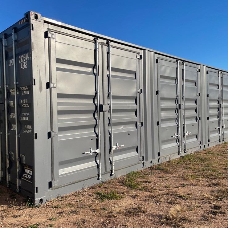 #3772 • 40' High Cube Multi Door Shipping Container