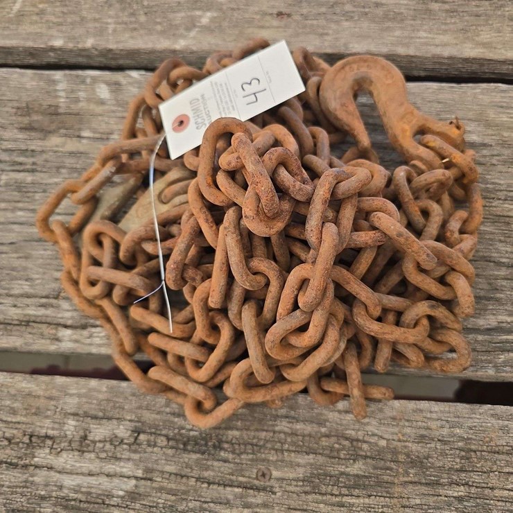 Chain with 2 3/8 hooks