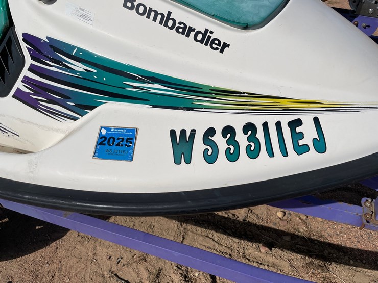 #1027-•-(2)-jet-skis-(with-registration-cards)-with-trailer-image-15
