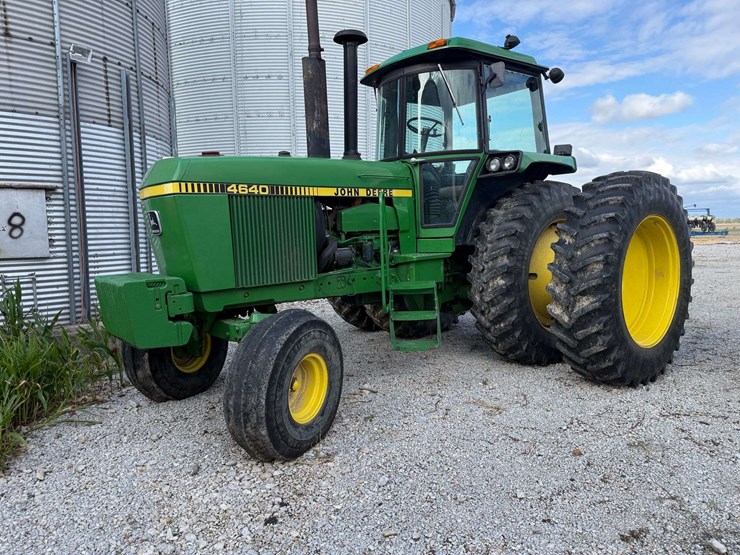 1979-john-deere-4640-tractor,-8,390-hours,-big-1000pto,-quad-range,-3-remotes,-18.4x42-duals,-side-stair-step,-full-front-weights,-quick-hitch,-s/n--4640h010567r-image-3