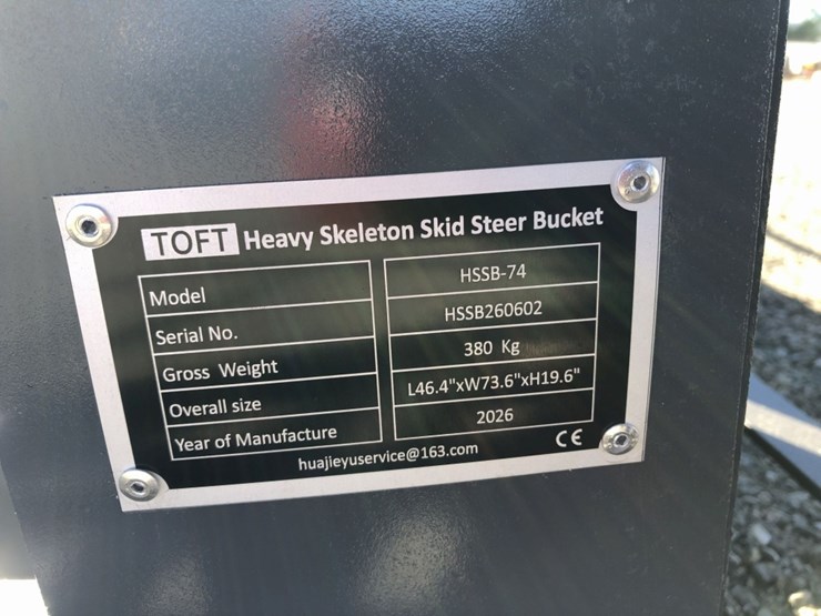 unused-tofthssb74-74in-heavy-duty-grid-bucket,-image-4