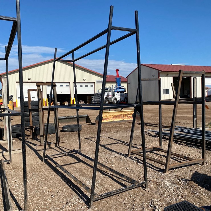 #6952 • Welded Steel Tire Rack Frame