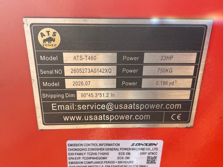 #3244-•-2026-ats-power-t460-mini-skid-steer-loader-image-11