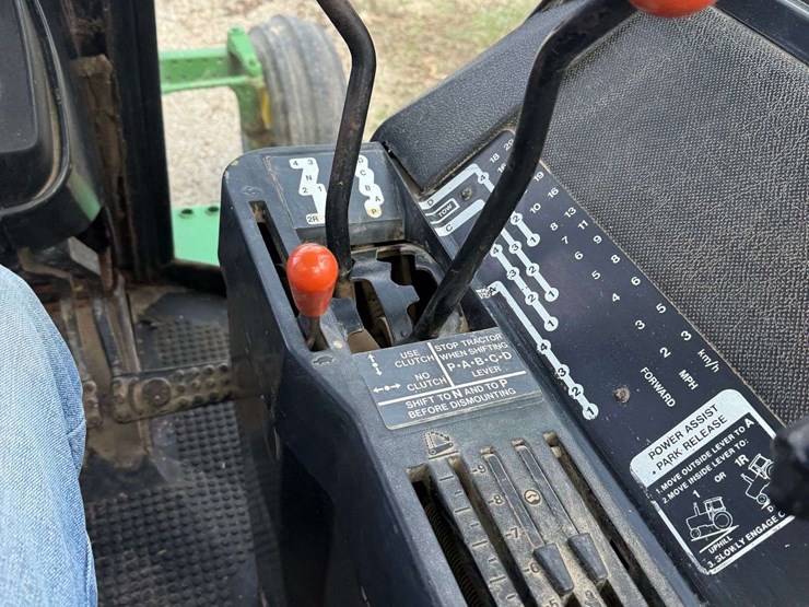 1977-john-deere-4230-tractor,-5,651-hours,-540-and-small-1000pto,-2-remotes,-18.4x34,-outside-rear-wheel-weights,-quad-range,-s/n--4230h039245r-image-12