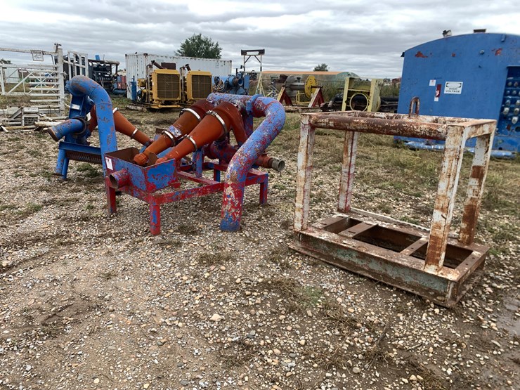 3-cone-desilter-w/-stand-&-manifold-image-1