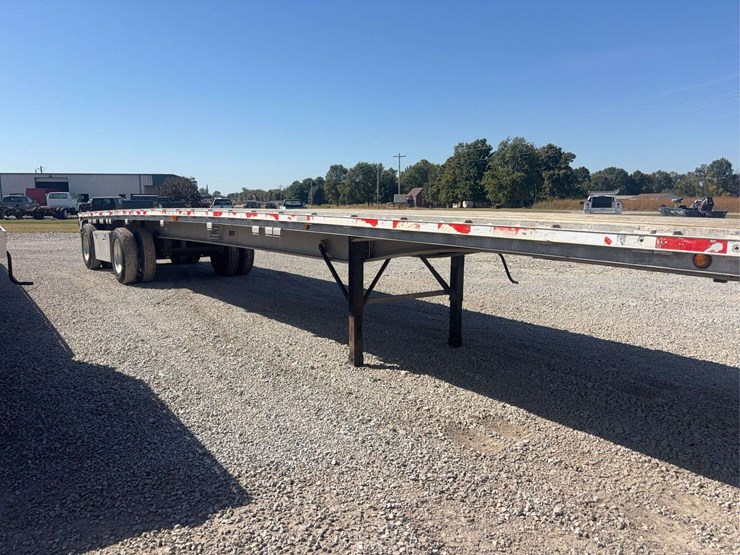 2006-east-48t-flat-deck-semi-trailer,-spread-axle-(120"),-all-axles:-21,200lbs,-11r24.5-tires,-steel-coil-supports,-vin#-1e1h5y2857rj40074-image-6