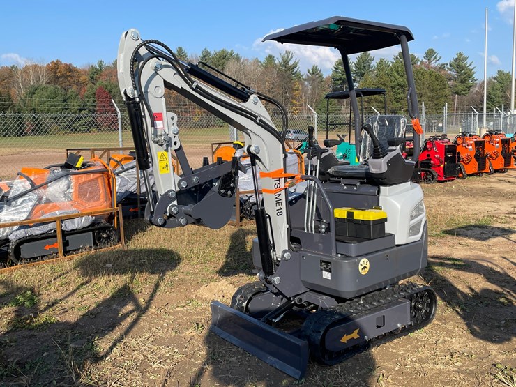 #3242-•-2026-ats-power-me18-mini-excavator-image-1