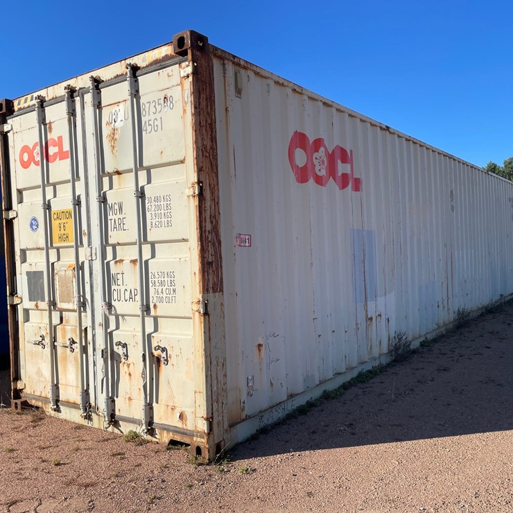 #3728 • 40' High Cube Storage Container