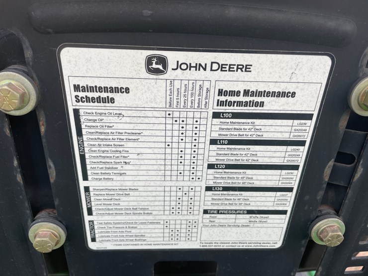 #1930-•-200-john-deere-l110-riding-lawn-mower-image-27