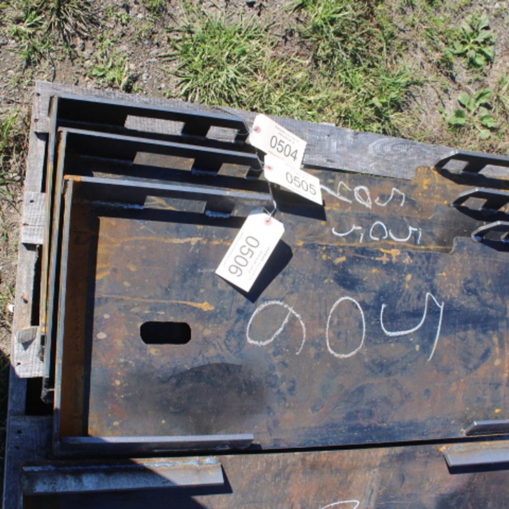 #506 • skid steer plate