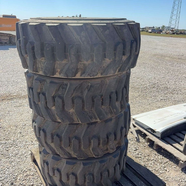Four Used Air Tires from JLG Boom Lift