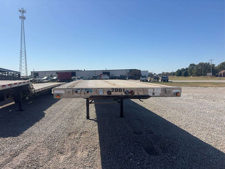 2006-east-48t-flat-deck-semi-trailer,-spread-axle-(120"),-all-axles:-21,200lbs,-11r24.5-tires,-steel-coil-supports,-vin#-1e1h5y2857rj40074-image-4