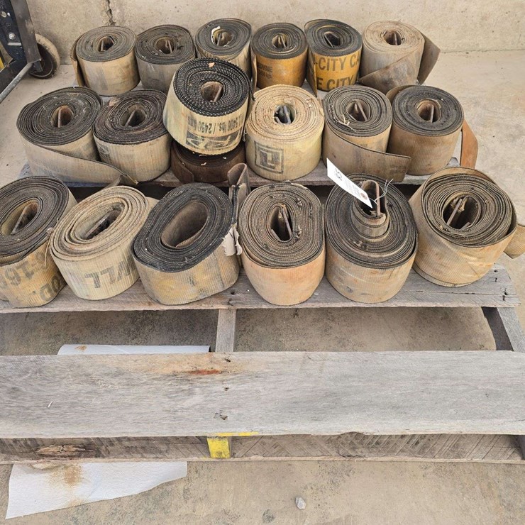 Assortment of tie-down straps